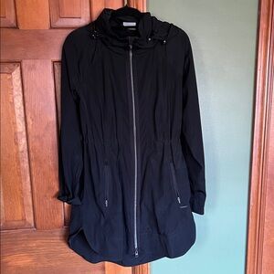 Athleta Black Trench Coat